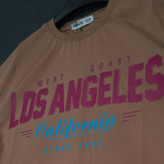 تیشرت زنانه Los Angeles لانگ پارچه مچینست یک رو